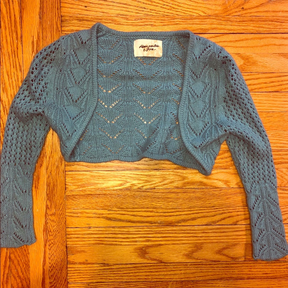 Abercrombie & Fitch blue sweater XSmall